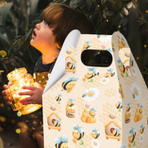 Patrón de abeja de miel infantil