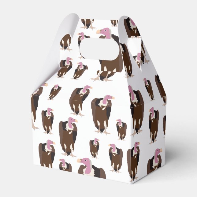 Caja Para Regalos Patrón de aves buitre (Front Side)