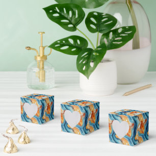 Caja Para Regalos Patrón de baldosas de imitación de agate
