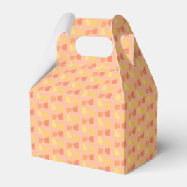 Caja Para Regalos Patrón de baldosas geométricas amarillas de meloco