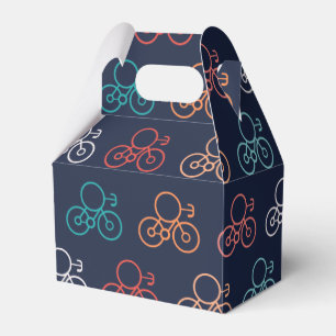 Caja Para Regalos Patrón de bicicletas