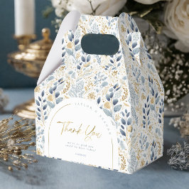 Caja Para Regalos Patrón de Boda de flores dulces Gracias ID1045