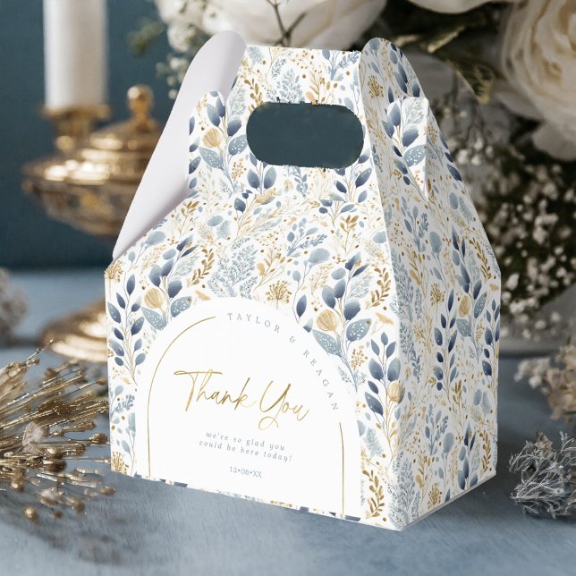 Caja Para Regalos Patrón de Boda de flores dulces Gracias ID1045 (Subido por el creador)