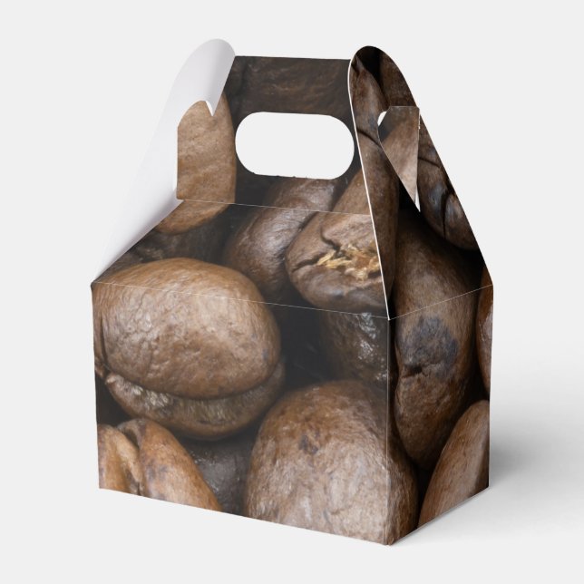 Caja Para Regalos Patrón de café (Front Side)