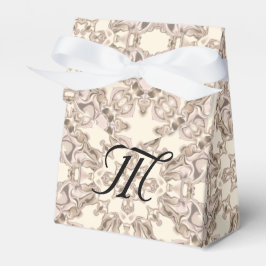 Caja Para Regalos Patrón de caleidoscopio marrón #2