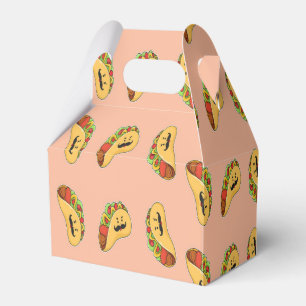 Caja Para Regalos Patrón de carácter de comida del Taco