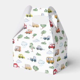Caja Para Regalos Patrón de coches