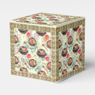 Caja Para Regalos Patrón de cocina coreana