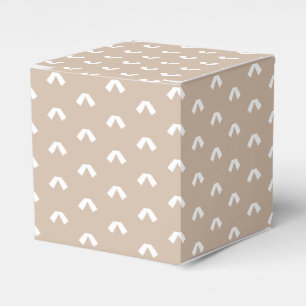 Caja Para Regalos Patrón de copos de nieve de estrellas de nieve bl