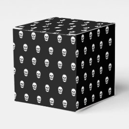 Caja Para Regalos Patrón de cráneo completo