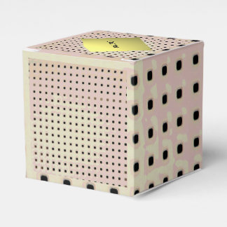 Caja Para Regalos Patrón de cuadrícula de una silla