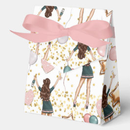 Caja Para Regalos Patrón de Cumpleaños 