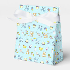 Caja Para Regalos Patrón de ducha de bebé