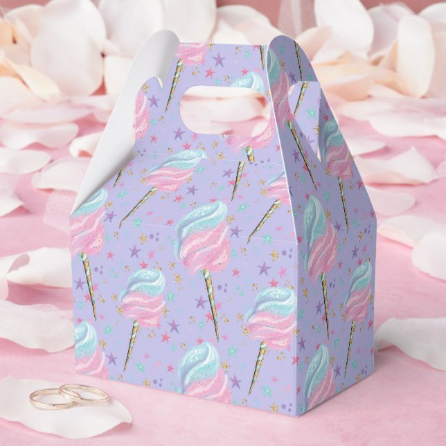 Caja Para Regalos Patrón de dulce y azúcar (Boda)