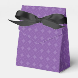 Caja Para Regalos Patrón de envíos morados