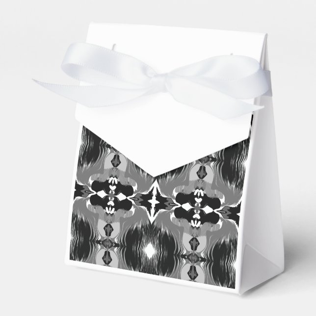 Caja Para Regalos Patrón de Espejo de Sombra (Front Side)