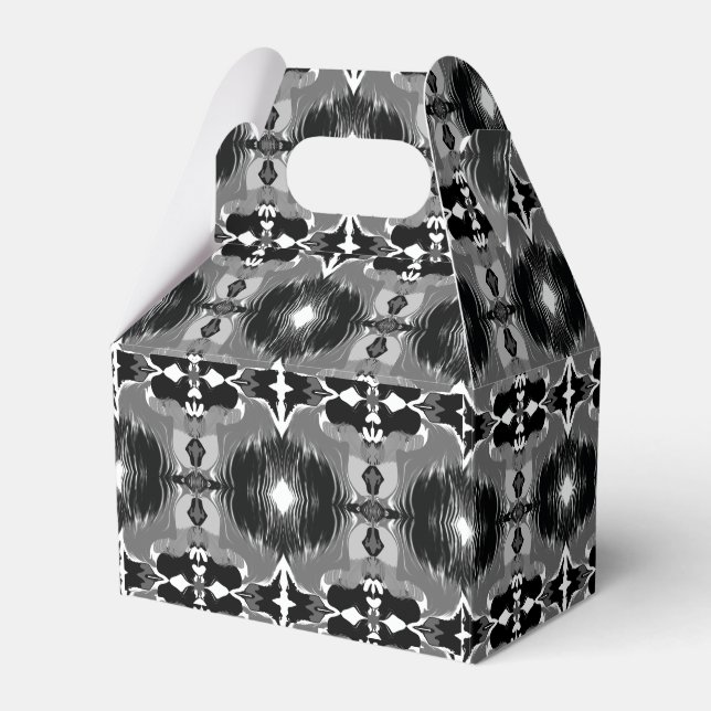 Caja Para Regalos Patrón de Espejo de Sombra (Front Side)