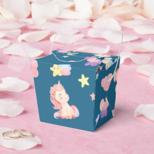 Caja Para Regalos Patrón de estrella de globo cardíaco de arco iris