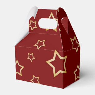Caja Para Regalos Patrón de estrellas