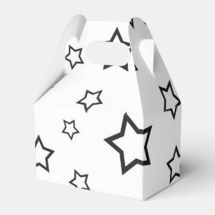 Caja Para Regalos Patrón de estrellas