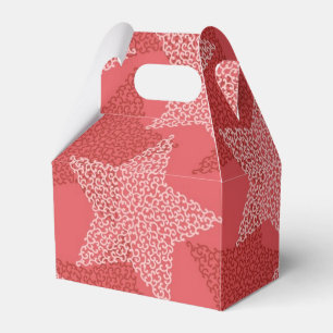 Caja Para Regalos Patrón de estrellas
