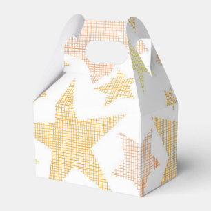 Caja Para Regalos Patrón de estrellas