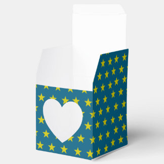 Caja Para Regalos patrón de estrellas