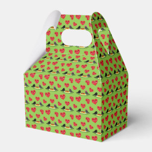 Caja Para Regalos Patrón de fechas románticas de Spaghetti Meatball
