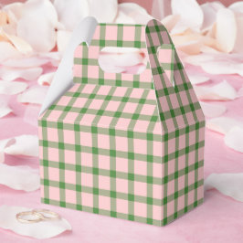 Caja Para Regalos Patrón de Fresa