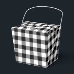 Caja Para Regalos Patrón De Gingham Blanco Y Negro Clásico<br><div class="desc">El Patrón De Gingham Blanco Y Negro Clásico Favorece A Las Cajas.</div>