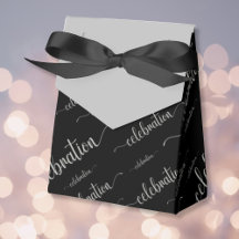 Patrón de guión de celebración