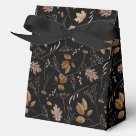 Caja Para Regalos Patrón de hojas otoñales
