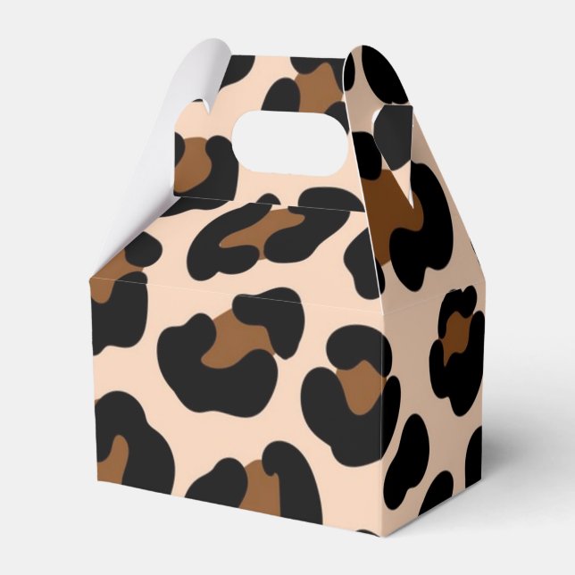 Caja Para Regalos Patrón de impresión animal (Front Side)