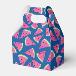 Caja Para Regalos Patrón de la sandía cutánea