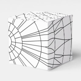 Caja Para Regalos Patrón de Mandala Geométrico