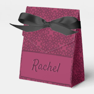 Caja Para Regalos Patrón de moras personalizado