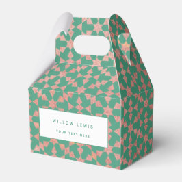 Caja Para Regalos Patrón de mosaico geométrico étnico marroquí