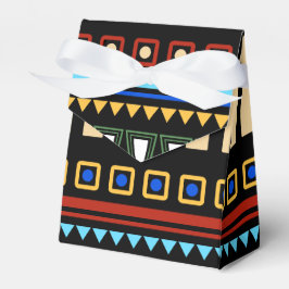 Caja Para Regalos Patrón de ornamentos africanos