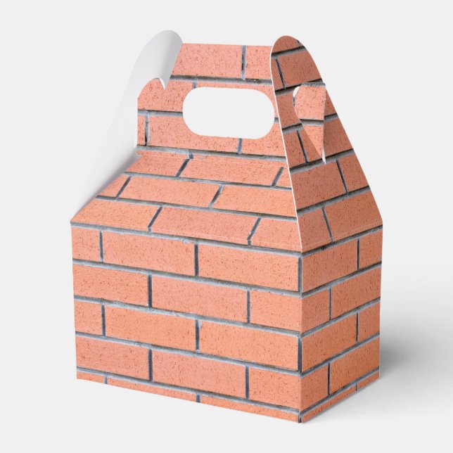 Caja Para Regalos Patrón de pared de ladrillo (Reverso)