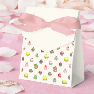 Caja Para Regalos Patrón de Pasteles Pequeños