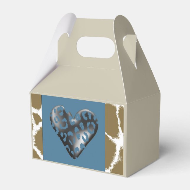 Caja Para Regalos Patrón de pelaje de jirafa (Front Side)