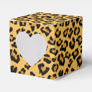 Caja Para Regalos Patrón de Pieles de imitación Leopardo o Jaguar