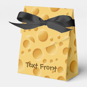 Caja Para Regalos Patrón de queso suizo