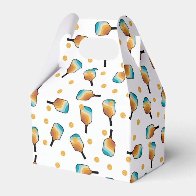 Caja Para Regalos Patrón de remo y bola de bolas (Front Side)