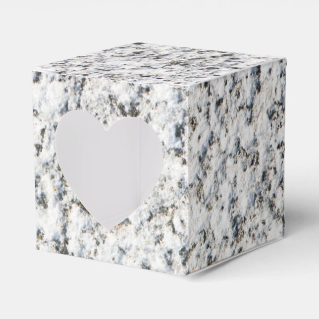 Caja Para Regalos Patrón de superficie de granito (Anverso)