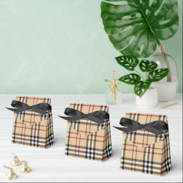 Caja Para Regalos Patrón de Tartán Escocés