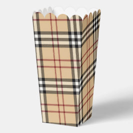 Caja Para Regalos Patrón de Tartán Escocés