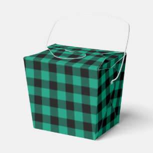 Caja Para Regalos Patrón de trenzas verdes rusas