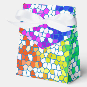 Caja Para Regalos Patrón de vidrio emplomado