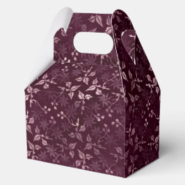 Caja Para Regalos Patrón de Vino de Mora 